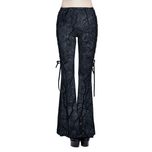 women's pants & capris punk bell-bottom trousers gothic branch printed stretch flare lace-up slim fit bodycon 0k81, Black;white
women's pants & capris punk bell-bottom trousers gothic branch printed stretch flare lace-up slim fit bodycon 0k81, Black;white