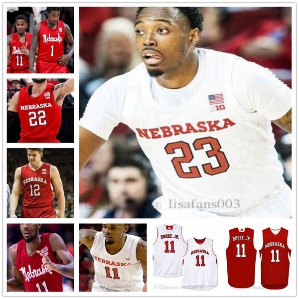 GoodCustom Nebraska Cornhuskers basketball 34 Thorir Thorbjarnarson 25 Matej Kavas 3 Cam Mack 1 Kevin Cross 23 Jervay Green Jersey NCAA College, Red
GoodCustom Nebraska Cornhuskers basketball 34 Thorir Thorbjarnarson 25 Matej Kavas 3 Cam Mack 1 Kevin Cross 23 Jervay Green Jersey NCAA College, Red
