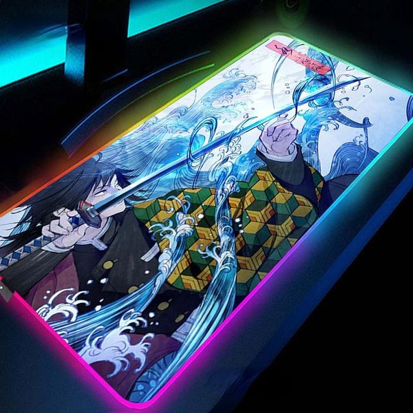 mouse pads & wrist rests anime demon slayer mousepad gaming pad rgb led gamer mat computer desk padmouse keyboard kamado nezuko locrkand man
mouse pads & wrist rests anime demon slayer mousepad gaming pad rgb led gamer mat computer desk padmouse keyboard kamado nezuko locrkand man