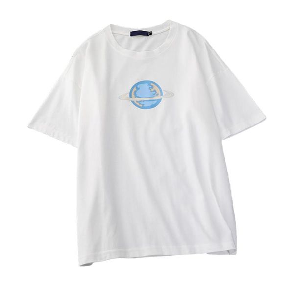 women's t-shirt cute planet printed for women teen girls simple cotton natural style tee shirts, White
women's t-shirt cute planet printed for women teen girls simple cotton natural style tee shirts, White