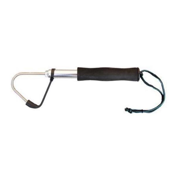 sews-60cm fishing clip outdoor aluminum alloy flexible fish hook grip spear tool hooks