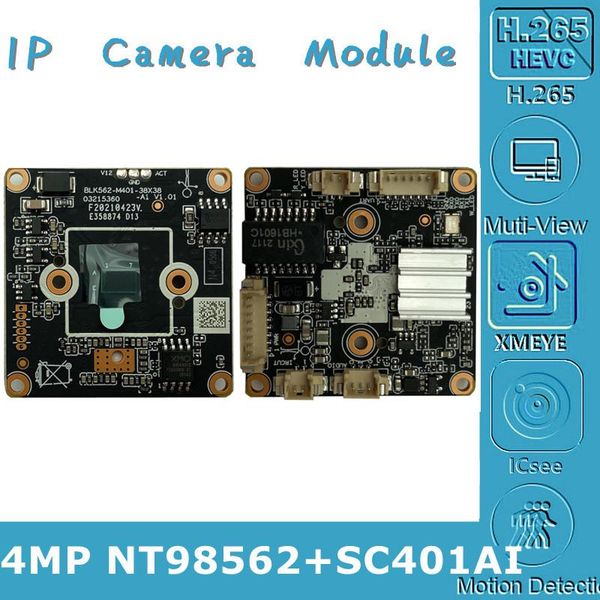 cameras nt98562+sc401ai ip camera module board 4mp 2560*1440 h.265 low illumination onvif cms xmeye motion detection radiator p2p rtsp
cameras nt98562+sc401ai ip camera module board 4mp 2560*1440 h.265 low illumination onvif cms xmeye motion detection radiator p2p rtsp