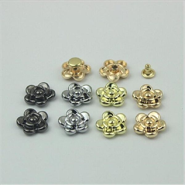 bag parts & accessories 20pcs/100pcs style luggage and handbags metal fittings studs rose flower buckle women's shoes clothing, Black
bag parts & accessories 20pcs/100pcs style luggage and handbags metal fittings studs rose flower buckle women's shoes clothing, Black