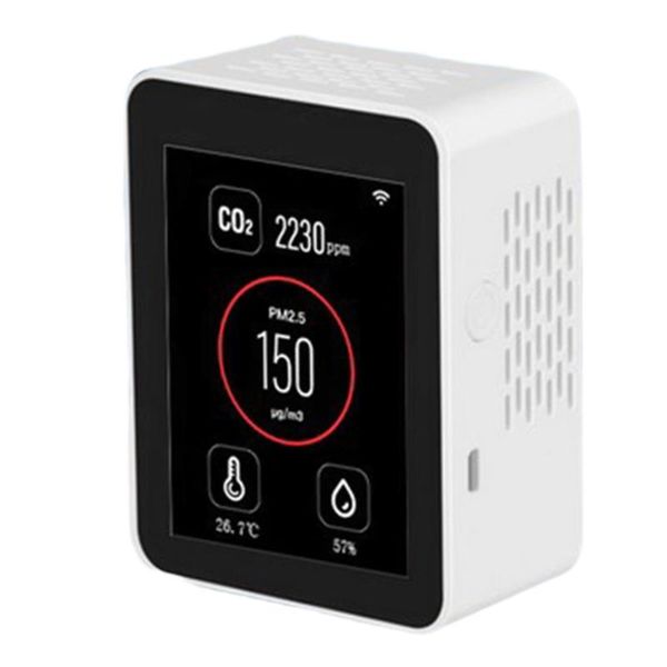 smart home control wifi intelligent air tester color screen tft quality humidity analyzer multifunctional detector
smart home control wifi intelligent air tester color screen tft quality humidity analyzer multifunctional detector