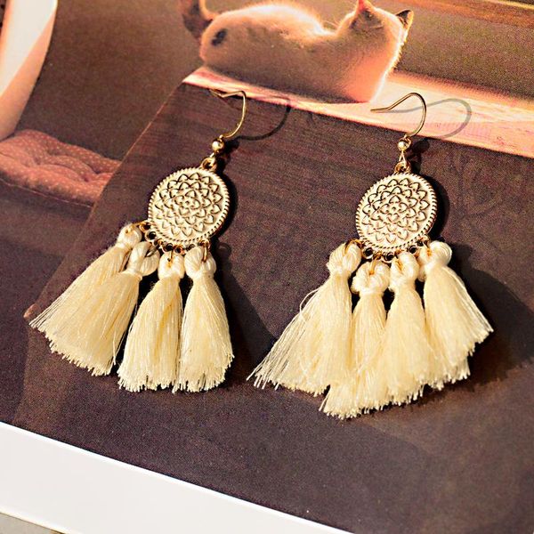 dangle & chandelier vintage big round multicolor fashion earrings women ethnic boho tassel feather long dreamcatcher flower jewelry, Silver
dangle & chandelier vintage big round multicolor fashion earrings women ethnic boho tassel feather long dreamcatcher flower jewelry, Silver