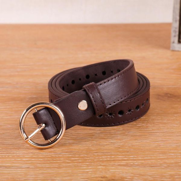 belts girdle waistband female round buckle wide hollowed-out air eye ladies belt fashion, Black;brown
belts girdle waistband female round buckle wide hollowed-out air eye ladies belt fashion, Black;brown
