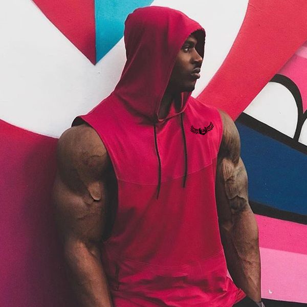 men's hoodies & sweatshirts sports vest tide brand printed sleeveless pullover hoodie outdoor workout fitness clothes streetwear m, Black
men's hoodies & sweatshirts sports vest tide brand printed sleeveless pullover hoodie outdoor workout fitness clothes streetwear m, Black