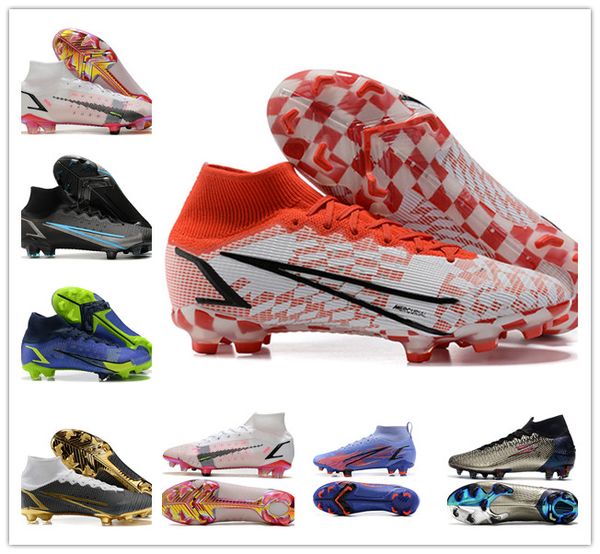 mens high football shoes cr7 mercurial xiv dragonfly 14 elite fg cleats outdoor neymar acc superfly viii boys soccer boots size:35-45
mens high football shoes cr7 mercurial xiv dragonfly 14 elite fg cleats outdoor neymar acc superfly viii boys soccer boots size:35-45
