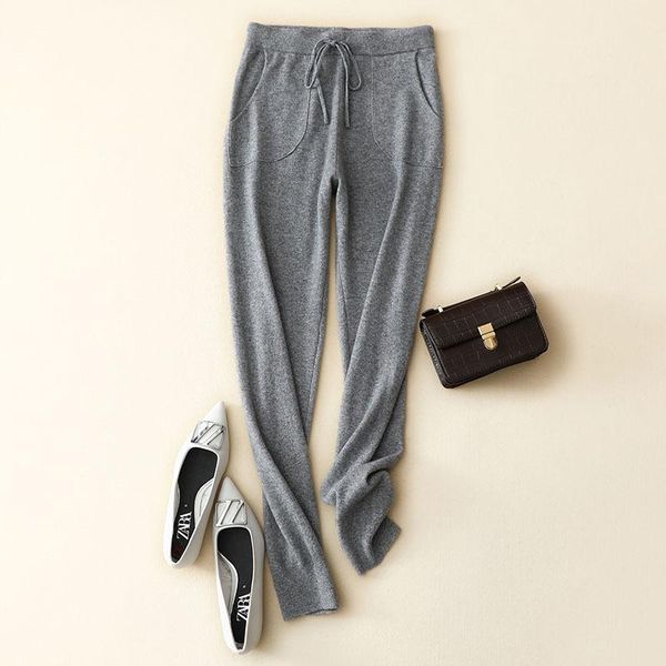 arrival women's fashion casual 100% cashmere sweatpants pants women bottoms & capris, Black;white
arrival women's fashion casual 100% cashmere sweatpants pants women bottoms & capris, Black;white