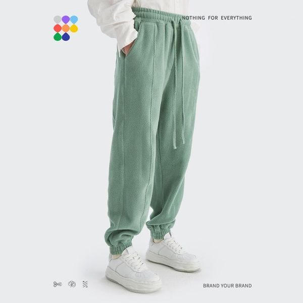 men's pants alt basic winter thick warm joggers pants polar fleece sweatpant couple plain casual men 13039w21, Black
men's pants alt basic winter thick warm joggers pants polar fleece sweatpant couple plain casual men 13039w21, Black