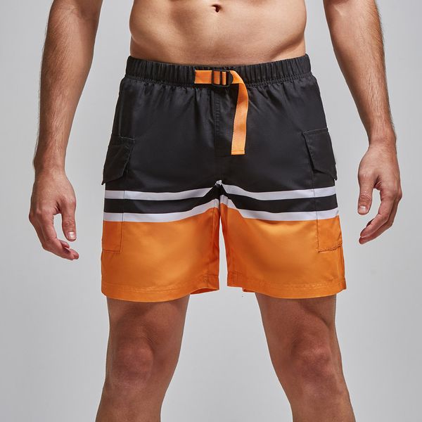 fashion shorts superbody men's color matching beach sports casual tooling capris, White;black
fashion shorts superbody men's color matching beach sports casual tooling capris, White;black