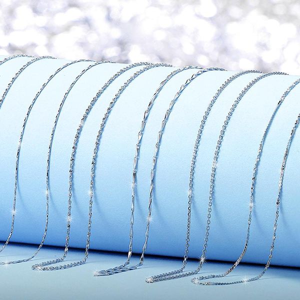 chains tkj 925 necklace women sterling silver clavicle simple plain chain fine no pendant accessories o-chain bamboo
chains tkj 925 necklace women sterling silver clavicle simple plain chain fine no pendant accessories o-chain bamboo