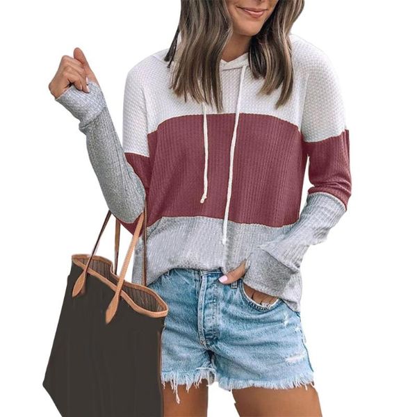 women's hoodies & sweatshirts stylish women autumn long sleeve color block walf drawstring hooded pullovers sweatshirt, Black
women's hoodies & sweatshirts stylish women autumn long sleeve color block walf drawstring hooded pullovers sweatshirt, Black