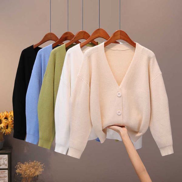 bygouby solid knit cardigans sweater women v neck loose pull sweater with pocket autumn winter thicken open cardigan jacket coat 210930, White;black
bygouby solid knit cardigans sweater women v neck loose pull sweater with pocket autumn winter thicken open cardigan jacket coat 210930, White;black