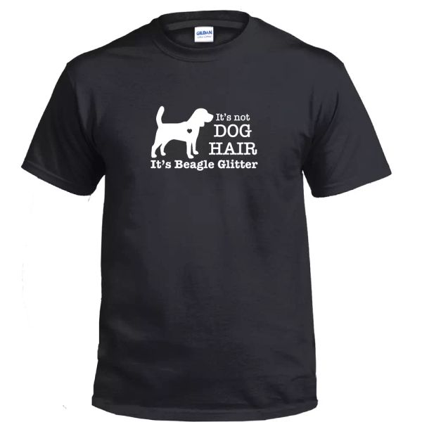 its not dog hair its beagle glitter silhouette funny cotton black t-shirt, White;black
its not dog hair its beagle glitter silhouette funny cotton black t-shirt, White;black