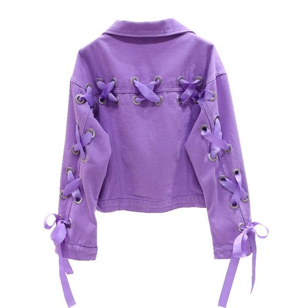 women's jackets spring fashion candy colour short jeans coat women autumn korean bandage lapel denim jacket female loose outerwear tide, Black;brown
women's jackets spring fashion candy colour short jeans coat women autumn korean bandage lapel denim jacket female loose outerwear tide, Black;brown