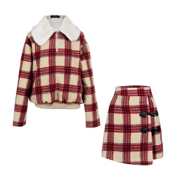 perhaps u women red plaid tweed button zipper pullover mini skirt pencil 2 two pieces set elegant winter faux lambswool t0044 210529, White
perhaps u women red plaid tweed button zipper pullover mini skirt pencil 2 two pieces set elegant winter faux lambswool t0044 210529, White