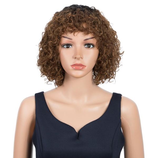 synthetic wigs fashion idol 12" short bob wig hair for women natural jerry curly lace brown soft bouncy cosplay, Black
synthetic wigs fashion idol 12" short bob wig hair for women natural jerry curly lace brown soft bouncy cosplay, Black