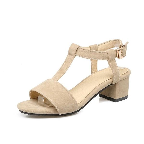 big size fashion one word sandals with thick heels high women shoes woman summer ladies, Black
big size fashion one word sandals with thick heels high women shoes woman summer ladies, Black