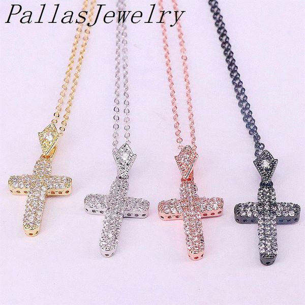 pendant necklaces 10pcs women mens fashion jewelry micro pave clear cubic zirconia cross necklace, Silver
pendant necklaces 10pcs women mens fashion jewelry micro pave clear cubic zirconia cross necklace, Silver