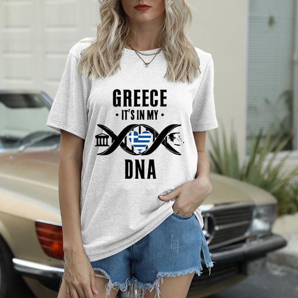 women's t-shirt fashion summer women greece flag letter print short sleeve tees casual loose high street tshirts mujer female, White
women's t-shirt fashion summer women greece flag letter print short sleeve tees casual loose high street tshirts mujer female, White