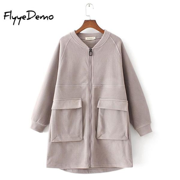 spring autumn casual solid teddy coat women long sleeve fleece jacket zipper faux fur outerwear plus size -4xl women's wool & blends, Black
spring autumn casual solid teddy coat women long sleeve fleece jacket zipper faux fur outerwear plus size -4xl women's wool & blends, Black