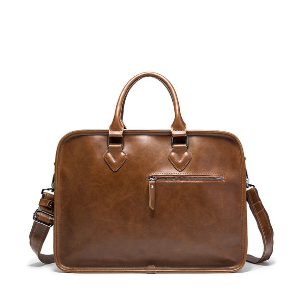 briefcase 2021 men's bag single shoulder messenger crazy horse skin handbag horizontal styling computer case type
briefcase 2021 men's bag single shoulder messenger crazy horse skin handbag horizontal styling computer case type