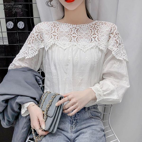 women's blouses & shirts spring plus size cotton vintage female lace hollow white blouse women casual office o neck splicing blusas 13
women's blouses & shirts spring plus size cotton vintage female lace hollow white blouse women casual office o neck splicing blusas 13