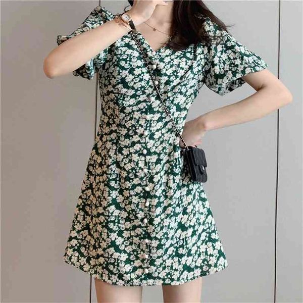 women elegant chiffon mini dress casual summer korean puff sleeve slim party 210519, Black;gray
women elegant chiffon mini dress casual summer korean puff sleeve slim party 210519, Black;gray