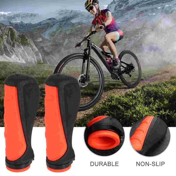 bike handlebars &components 2pcs comfortable mtb handlebar grips rubber anti-slip cover hand (black and orange)
bike handlebars &components 2pcs comfortable mtb handlebar grips rubber anti-slip cover hand (black and orange)