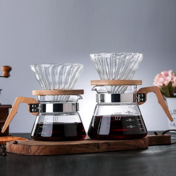coffee pots heat-resistant pot high temperature teapot hand made maker wooden handle glass filter cup kitchen dining utensils
coffee pots heat-resistant pot high temperature teapot hand made maker wooden handle glass filter cup kitchen dining utensils