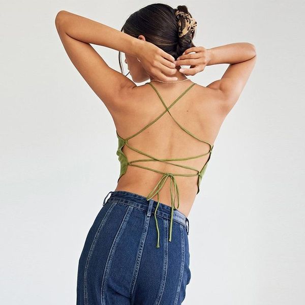 women's tanks & camis 2021 summer crop women sey spaghetti strap backless bandage harajuku fashion y2k 121502wta, White
women's tanks & camis 2021 summer crop women sey spaghetti strap backless bandage harajuku fashion y2k 121502wta, White
