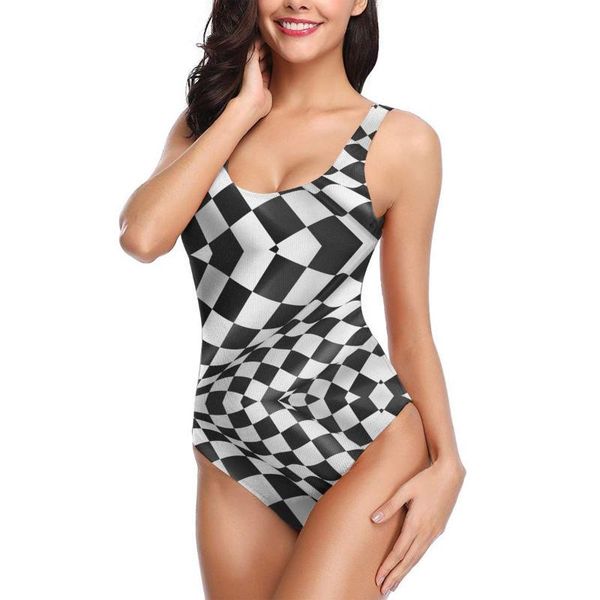 women's swimwear wavy checkered flag design exotic bikinis women swimsuit low waist elastic honeymoon beach wear m3, White;black
women's swimwear wavy checkered flag design exotic bikinis women swimsuit low waist elastic honeymoon beach wear m3, White;black