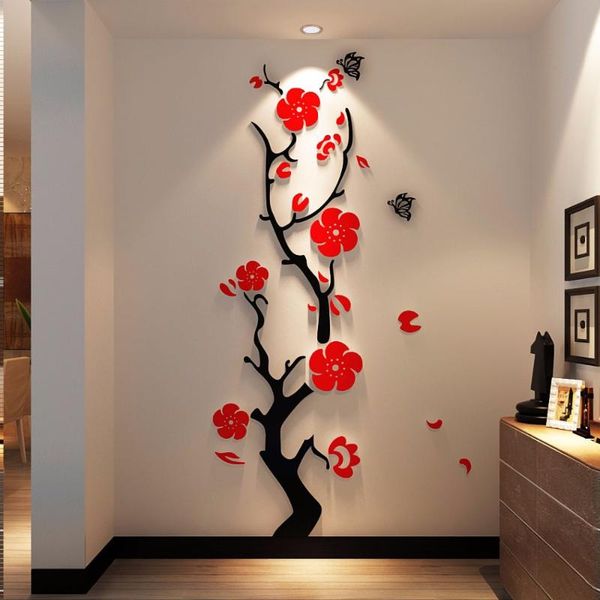 wall stickers plum blossom 3d acrylic mirror room bedroom diy art decoration living porch background
wall stickers plum blossom 3d acrylic mirror room bedroom diy art decoration living porch background