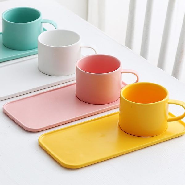 cups & saucers ceramic colorful personality breakfast cup solid color coffee creative cafe bar supplies couple mug + dish
cups & saucers ceramic colorful personality breakfast cup solid color coffee creative cafe bar supplies couple mug + dish