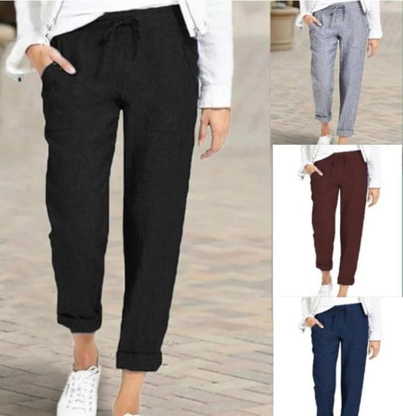 women's pants & capris plus size women capri black lace up high waist femme casual office work trousers 2021, Black;white
women's pants & capris plus size women capri black lace up high waist femme casual office work trousers 2021, Black;white