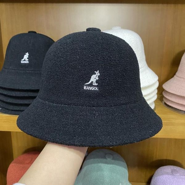 wide brim hats 2021 fashion kangaroo fisherman hat knitted women's bucket classic logo panama solid color basin summer sun, Blue;gray
wide brim hats 2021 fashion kangaroo fisherman hat knitted women's bucket classic logo panama solid color basin summer sun, Blue;gray