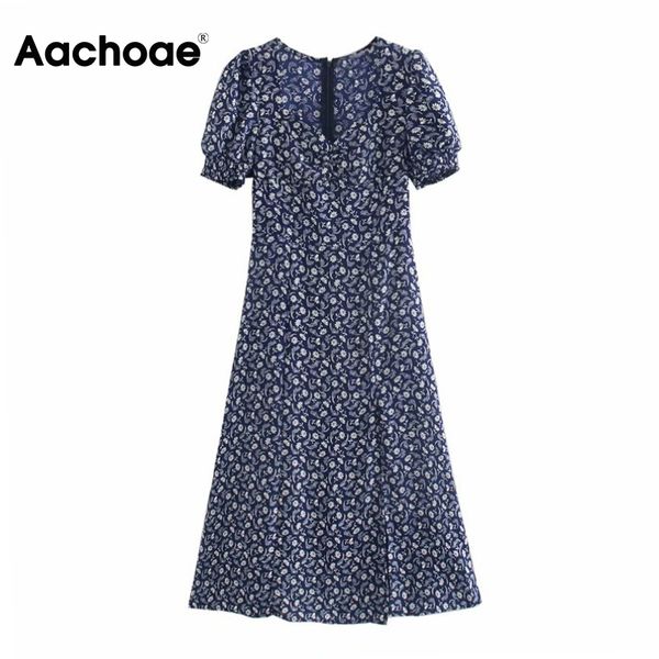 elegant floral print midi dress puff short sleeve vintage party dress square collar front split dress summer robe femme, Black;white
elegant floral print midi dress puff short sleeve vintage party dress square collar front split dress summer robe femme, Black;white