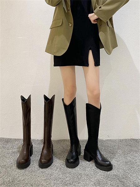 boots round toe women's rubber luxury designer thigh high heels female shoes boots-women clogs platform zipper ra, Black
boots round toe women's rubber luxury designer thigh high heels female shoes boots-women clogs platform zipper ra, Black