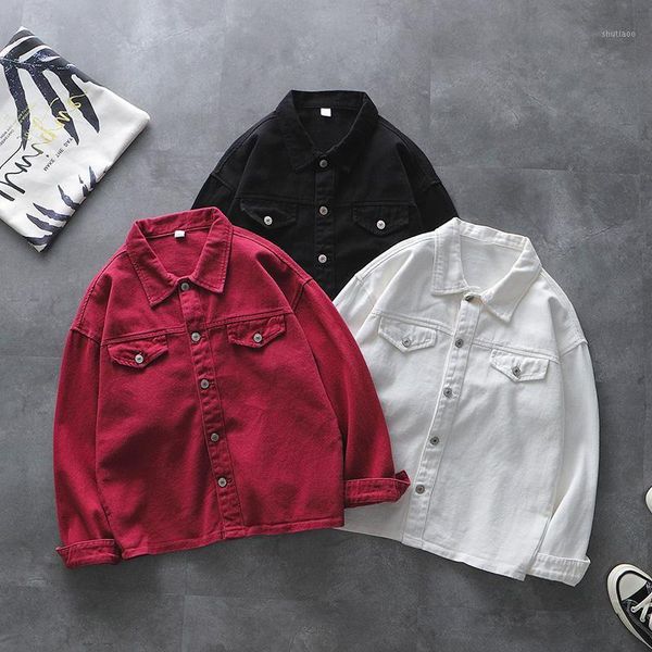 men's jackets denim hip hop style coat man quality personal chaqueta hombre, Black;brown
men's jackets denim hip hop style coat man quality personal chaqueta hombre, Black;brown