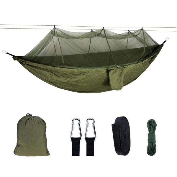 outdoor tent mosquito net parachute hammock 1-2 person camping hanging sleeping bed swing portable double chair hamac tents and shelters
outdoor tent mosquito net parachute hammock 1-2 person camping hanging sleeping bed swing portable double chair hamac tents and shelters