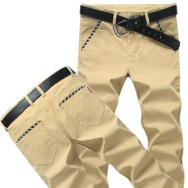 men's pants style casual fashion men business trousers 100% cotton long 6 color big size 28-38, Black
men's pants style casual fashion men business trousers 100% cotton long 6 color big size 28-38, Black