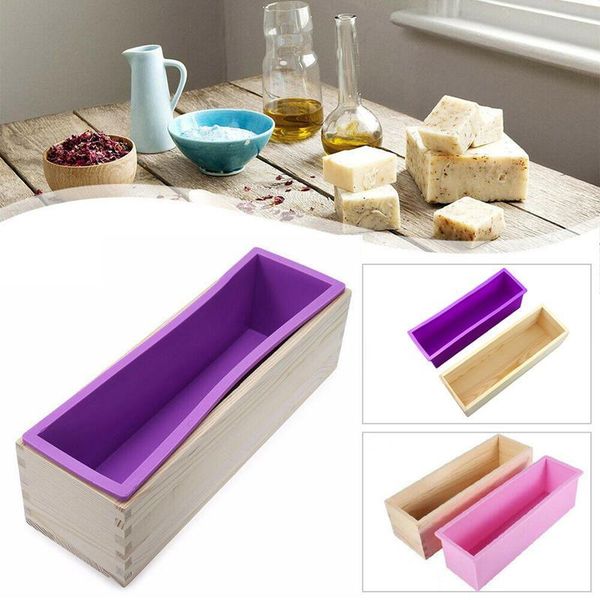 baking moulds 1200ml rectangle silicone soap making mold wooden box handmade craft mould toast cake loaf kitchen tools
baking moulds 1200ml rectangle silicone soap making mold wooden box handmade craft mould toast cake loaf kitchen tools