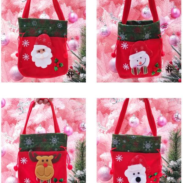 gift wrap 2pcs cute christmas bag three-dimensional doll candy handbag flannel fabric decorations
gift wrap 2pcs cute christmas bag three-dimensional doll candy handbag flannel fabric decorations