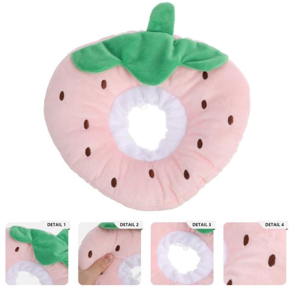 cat collars & leads 1pc lovey strawberry shape recovery collar soft neck ring for cats
cat collars & leads 1pc lovey strawberry shape recovery collar soft neck ring for cats