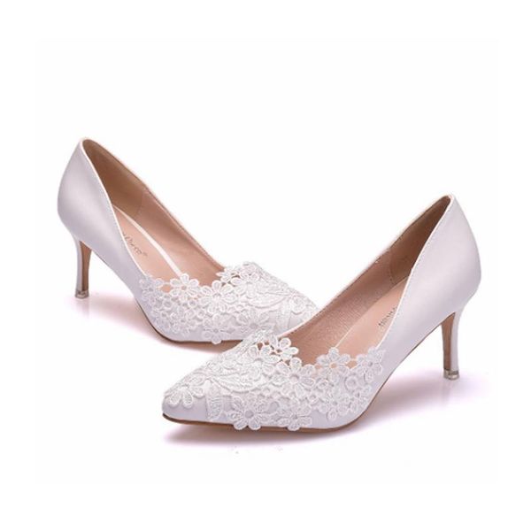 dress shoes high heeled wedding bridesmaid banquet lace high-heeled and white, Black
dress shoes high heeled wedding bridesmaid banquet lace high-heeled and white, Black