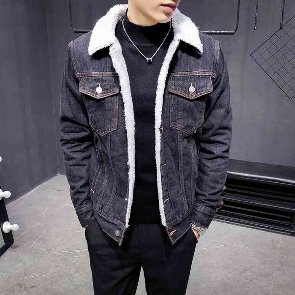 men winter light blue ets new male thick warm denim large wool liner black jean coats size 6xl
men winter light blue ets new male thick warm denim large wool liner black jean coats size 6xl