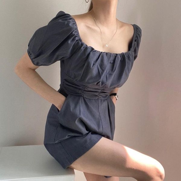 women's jumpsuits & rompers office lady for women 2021 casual loose close waist solid playsuits bodysuit suqare collar short sleeve, Black;white
women's jumpsuits & rompers office lady for women 2021 casual loose close waist solid playsuits bodysuit suqare collar short sleeve, Black;white