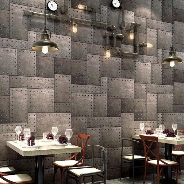 wallpapers industrial wind wallpaper nostalgic and old iron art personalized fashion 3d three-dimensional restaurant bar clothing store
wallpapers industrial wind wallpaper nostalgic and old iron art personalized fashion 3d three-dimensional restaurant bar clothing store