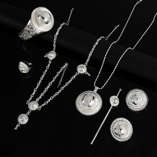 earrings & necklace ethiopian silver color pendant chain ring bangle habesha eritrea jewelry set
earrings & necklace ethiopian silver color pendant chain ring bangle habesha eritrea jewelry set